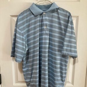 Light blue PGA brand golf polo